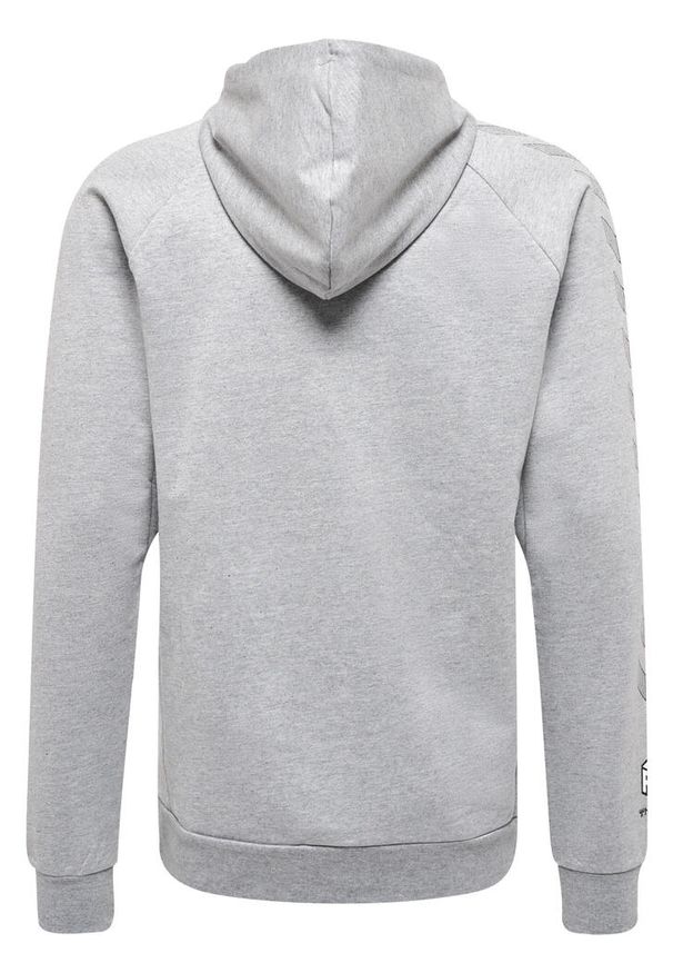 Bawełniana bluza z kapturem Hummel Move Grid. Typ kołnierza: kaptur. Kolor: szary. Materiał: bawełna