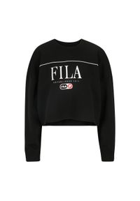 Fila - Bluza damska FILA Lewistown Crew Sweat. Kolor: czarny #1