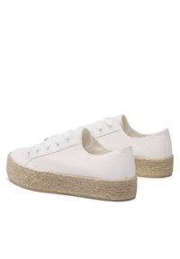 DeeZee Espadryle WS19130-3 Biały. Kolor: biały. Materiał: materiał #4