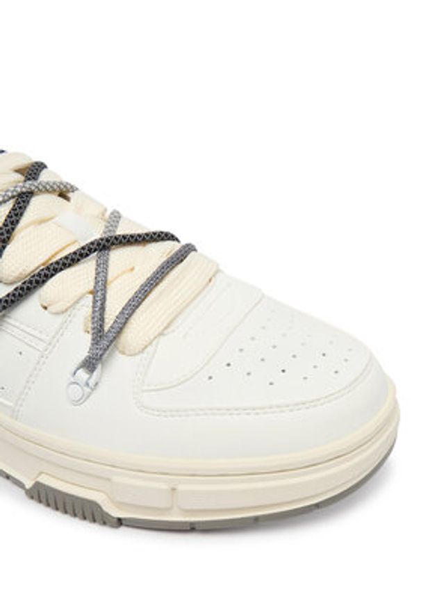 Hugo - HUGO Sneakersy Yarrow 50558034 Biały. Kolor: biały. Materiał: skóra