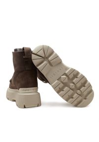 Inuikii - INUIKII MATILDA SHEARLING Śniegowce damskie. Okazja: na co dzień, do pracy, na spacer. Kolor: brązowy. Styl: casual #2