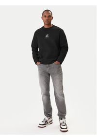 Armani Exchange Bluza XM000368 AF10818 UC001 Czarny Regular Fit. Kolor: czarny. Materiał: bawełna #4