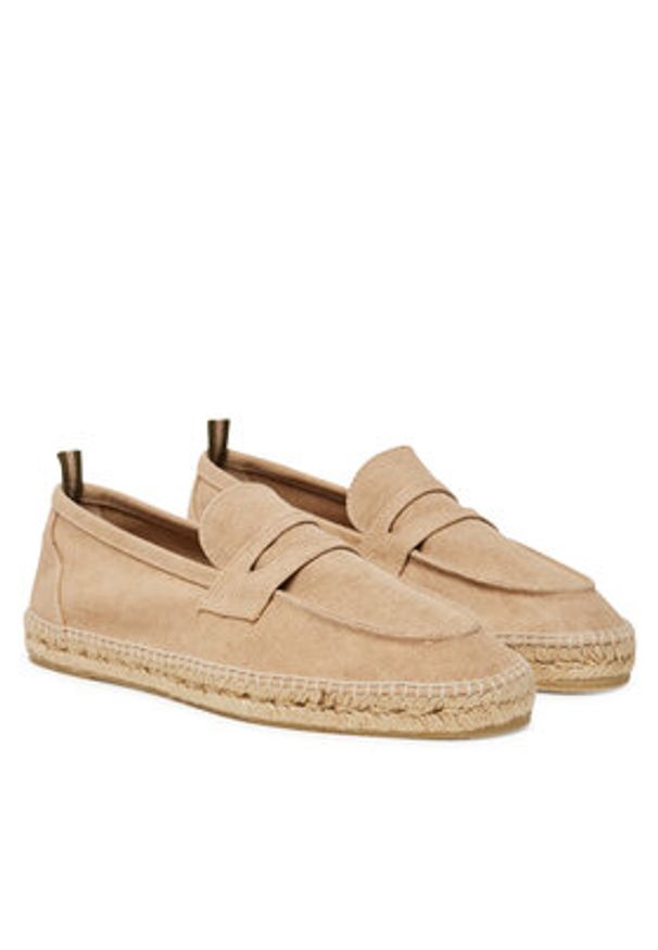 Castañer Espadryle Nacho/002 25664 Beżowy. Kolor: beżowy. Materiał: materiał