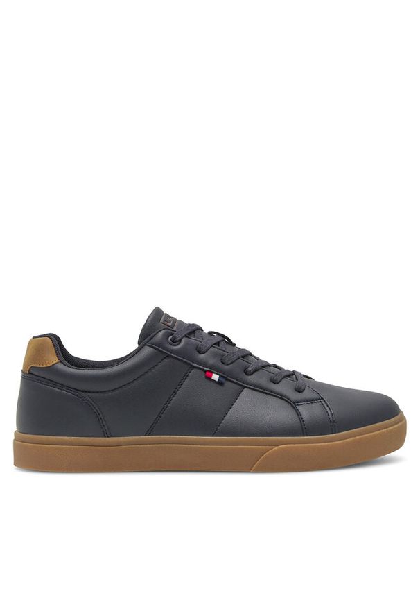 Sneakersy Lanetti. Kolor: niebieski