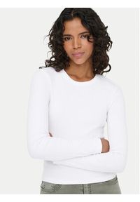 only - ONLY Bluzka Val 15371305 Biały Regular Fit. Kolor: biały. Materiał: bawełna #4
