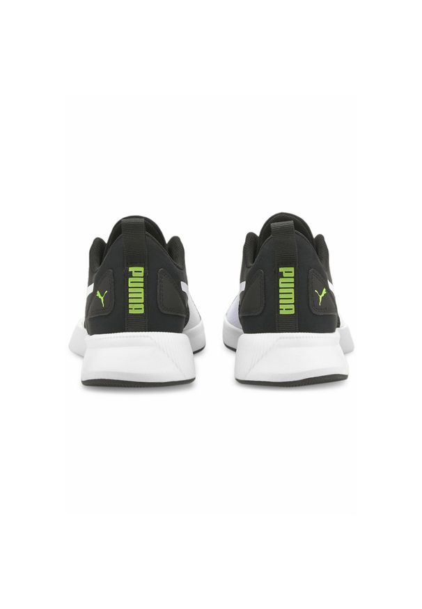 Puma - Młodzieżowe buty Flyer Runner PUMA Green Flash White Black. Kolor: biały, wielokolorowy, zielony, czarny