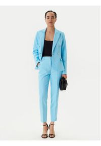 Morgan Marynarka 251-VPKY.F Turkusowy Slim Fit. Kolor: turkusowy. Materiał: bawełna #3