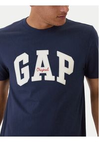 GAP - Gap T-Shirt 542246-02 Granatowy Regular Fit. Kolor: niebieski. Materiał: bawełna #3