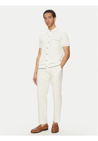 Liu Jo Sweter QA5040 MA71P Biały Regular Fit. Kolor: biały. Materiał: bawełna #3