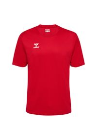 Niezbędna koszulka Hummel. Kolor: wielokolorowy, czerwony, różowy. Materiał: jersey, poliester. Sport: piłka nożna #1