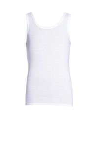 Born2be - Biała Koszulka Appealable. Kolor: biały. Materiał: dzianina. Długość rękawa: bez rękawów. Wzór: gładki #6