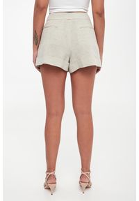 Twinset Milano - Szorty damskie lniane TWINSET. Materiał: len #2