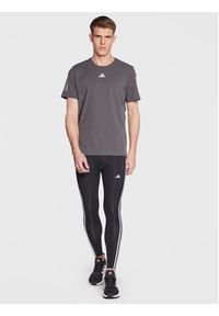 Adidas - adidas Koszulka techniczna Own The Run HR6617 Szary Regular Fit. Kolor: czarny. Materiał: syntetyk. Sport: bieganie #7
