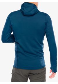 Bluza polarowa męska Rab Modulus Hoody. Kolor: niebieski. Materiał: polar