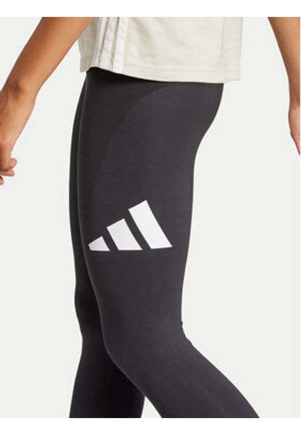 Adidas - adidas Legginsy Essentials Big Logo JH1182 Czarny Slim Fit. Kolor: czarny. Materiał: bawełna