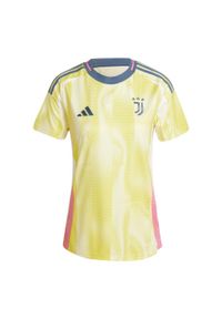 Adidas - Koszulka Juventus 24/25 Away. Kolor: żółty. Materiał: materiał. Sport: piłka nożna #2