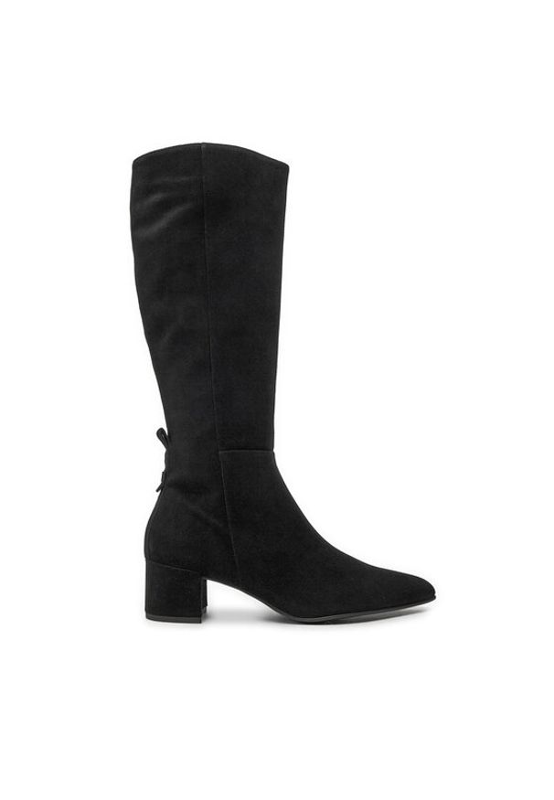 HÖGL Kozaki 8-104722 Czarny. Kolor: czarny. Materiał: skóra, welur