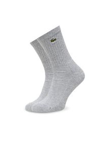 Lacoste Zestaw 3 par wysokich skarpet unisex RA4182 Kolorowy. Materiał: materiał, bawełna. Wzór: kolorowy #5