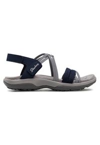 skechers - Skechers Sandały Takes Two 163112/NVY Granatowy. Kolor: niebieski. Materiał: skóra #3