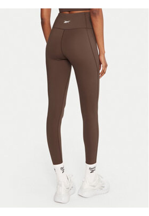 Reebok Legginsy Reebok X Ewa Chodakowska RK25313CCW Brązowy Slim Fit. Kolor: brązowy. Materiał: syntetyk