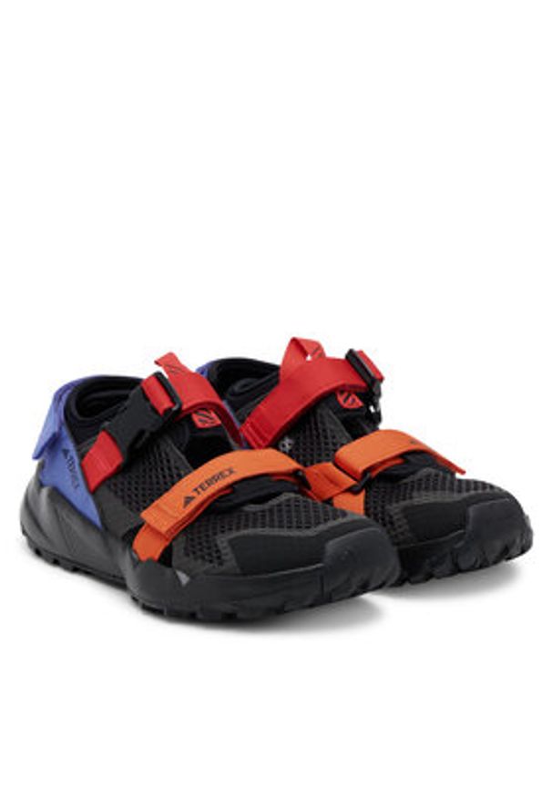 Adidas - adidas Sandały TERREX Hydroterra IH6064 Czarny. Kolor: czarny. Materiał: materiał
