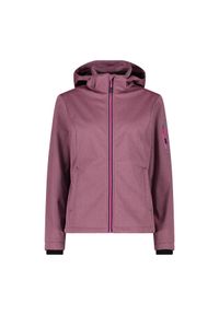 Kurtka damska turystyczna CMP 39A5006M. Kolor: czerwony. Materiał: softshell. Sport: turystyka piesza #1