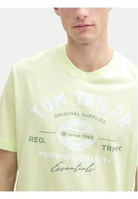 Tom Tailor T-Shirt 1037735 Zielony Regular Fit. Kolor: zielony. Materiał: bawełna