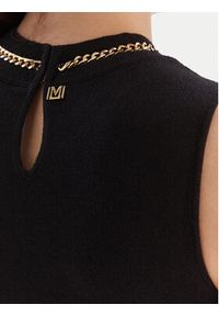 Marciano Guess Sweter 5BGR03 5782Z Czarny Regular Fit. Kolor: czarny. Materiał: syntetyk