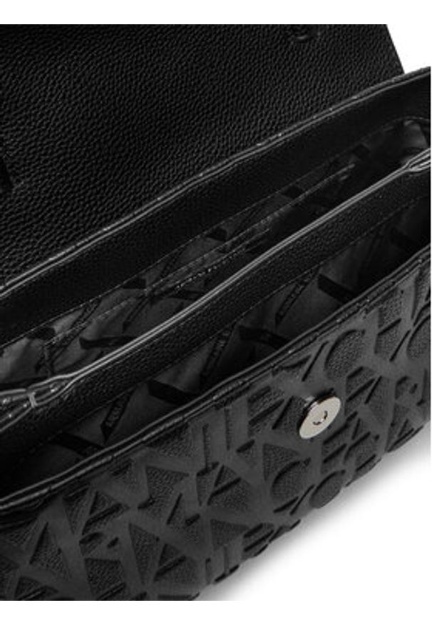 Armani Exchange Torebka XW001223 AF15774 UC001 Czarny. Kolor: czarny. Materiał: skórzane