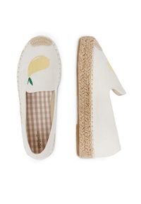 DeeZee Espadryle 8-807-2 Biały. Kolor: biały. Materiał: materiał