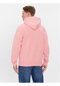Tommy Jeans Bluza Linear Logo DM0DM17985 Różowy Regular Fit. Kolor: różowy. Materiał: bawełna #4