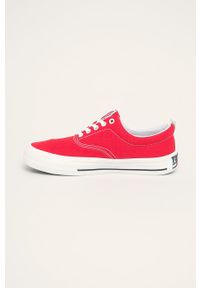 Tommy Jeans - Tenisówki. Nosek buta: okrągły. Kolor: czerwony. Materiał: syntetyk, materiał, guma. Szerokość cholewki: normalna #3