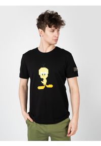 Iceberg T-Shirt | F01C6307 | Mężczyzna | Czarny. Okazja: na co dzień. Kolor: czarny. Materiał: bawełna. Wzór: nadruk. Styl: casual, klasyczny, elegancki