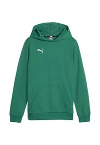 Bluza sportowa dziewczęca Puma B23603. Typ kołnierza: kaptur. Kolor: zielony. Styl: sportowy #1