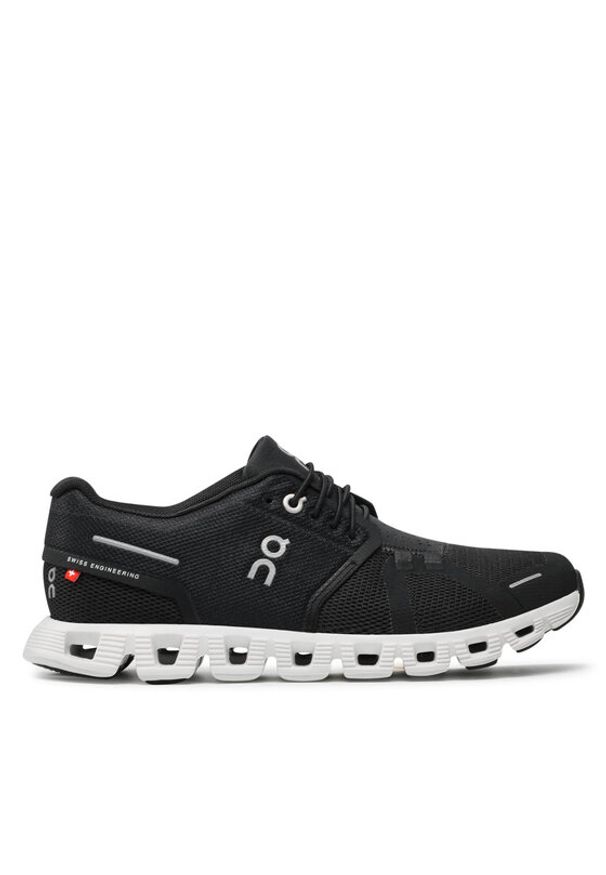 On Buty do biegania Cloud 5 5998904 Czarny. Kolor: czarny. Materiał: materiał