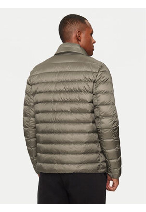 Geox Kurtka puchowa Warrens M4625E T3146 F5259 Beżowy Regular Fit. Kolor: beżowy. Materiał: syntetyk