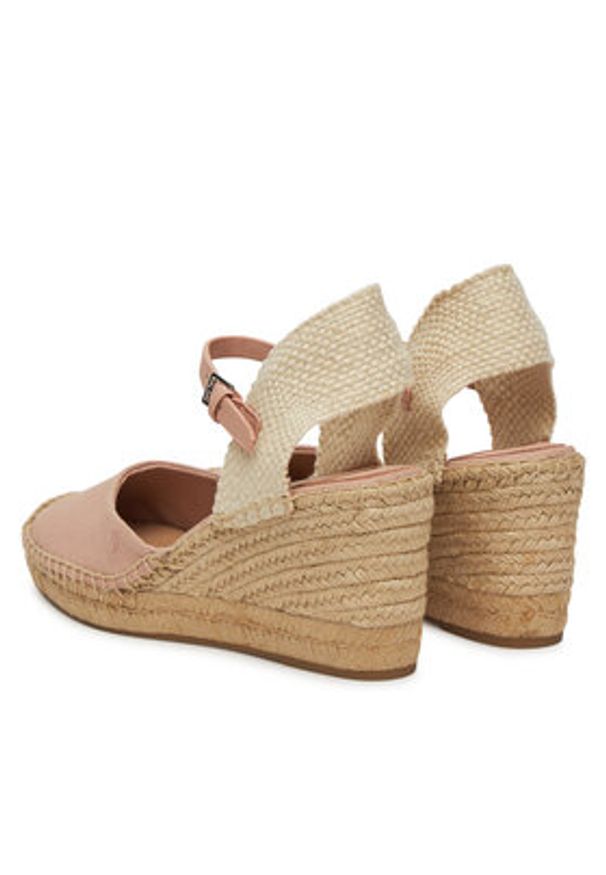 Lauren Ralph Lauren - LAUREN RALPH LAUREN Espadryle Robby 802961836005 Różowy. Kolor: różowy. Materiał: materiał