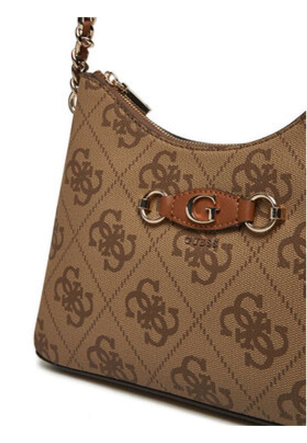 Guess Torebka HWOS86 54010 Brązowy. Kolor: brązowy. Materiał: skórzane