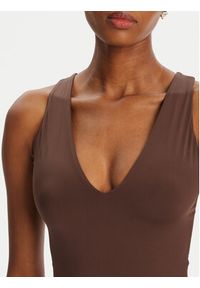 BARDOT - Bardot Body Fina Low Cut 60038TB Brązowy Slim Fit. Kolor: brązowy. Materiał: syntetyk #4