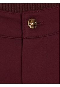 Guess Spodnie materiałowe W5BB16 KCMU2 Czerwony Flare Fit. Kolor: czerwony. Materiał: wiskoza, syntetyk #3