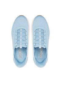skechers - Skechers Sneakersy Glide-Step-Tranquility 104574/LTBL Błękitny. Kolor: niebieski. Materiał: materiał #5