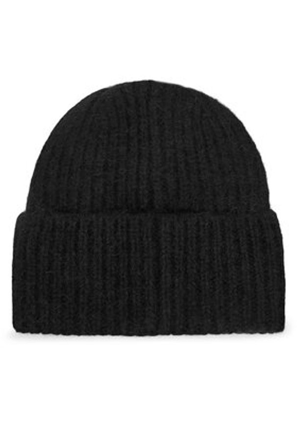 Karl Lagerfeld - KARL LAGERFELD Czapka 246W3411 Czarny. Kolor: czarny. Materiał: wełna