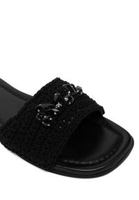 Inuikii Klapki Woven Cali 1014.003.0041.000 Czarny. Kolor: czarny. Materiał: materiał #2