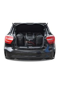 KJUST - Torby Do Bagażnika Mercedes-Benz A Hatchback 2012-2017 4Szt Kjust. Kolor: czarny. Styl: sportowy #1
