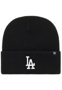 Męska czapka 47 Brand MLB Los Angeles Dodgers Haymaker Hat. Kolor: czarny. Materiał: akryl. Sezon: zima. Styl: sportowy #1