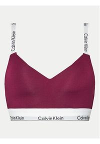 Calvin Klein Underwear Biustonosz bezfiszbinowy 000QF7059E Fioletowy. Kolor: fioletowy. Materiał: bawełna #4