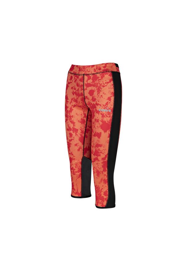 Diadora - Legginsy damskie DIADORA L. 3/4 REVERSIBLE TIGHTS BE ONE. Kolor: czerwony