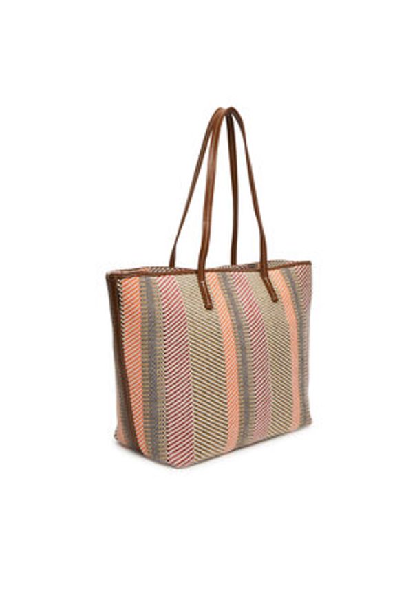 Nine West Torebka Lilla3 Brązowy. Kolor: brązowy