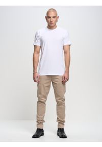 Big-Star - Koszulka męska z bawełny supima Supiclassic 101. Kolor: biały. Materiał: bawełna #1