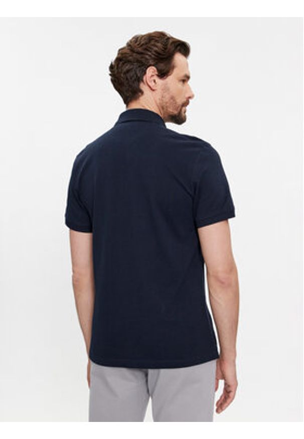 s.Oliver Polo 2138262 Niebieski Regular Fit. Typ kołnierza: polo. Kolor: niebieski. Materiał: bawełna